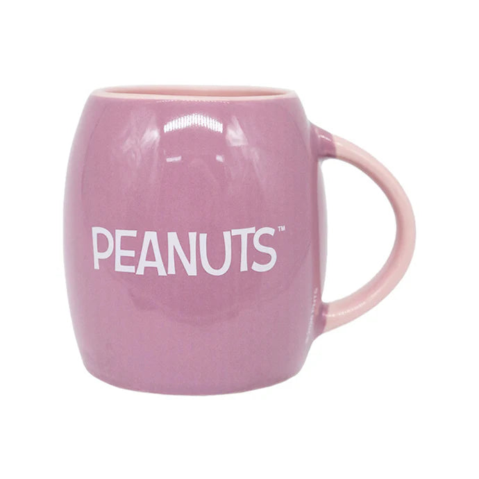 Taza Peanuts lila 400ml - Snoopy